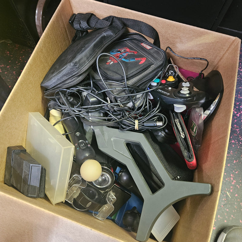 Mixed Video Game Accessory Lot - Random Items (Some Items Might be Broken**)
