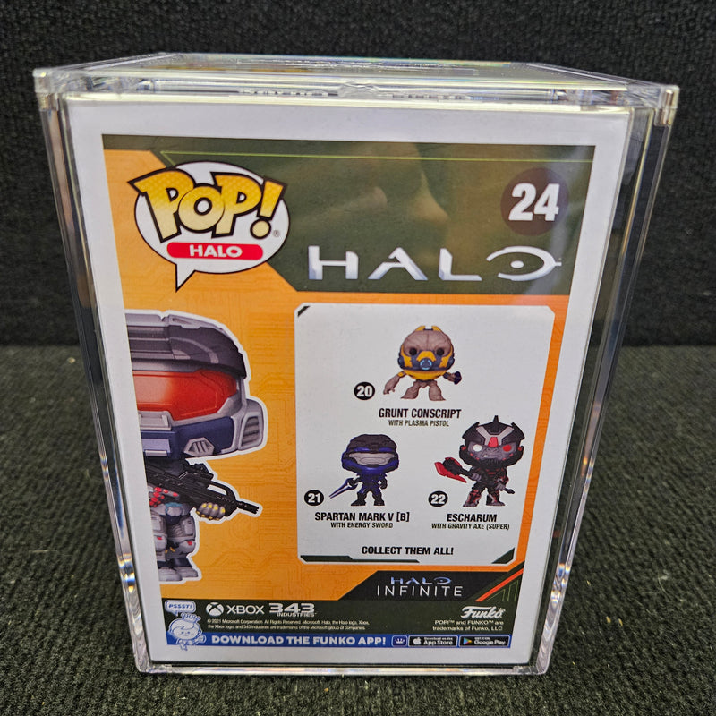 Funko Pop! 24 - Halo Infinite Spartan Mark VII - Smeye Limited Edition **RARE GEM**
