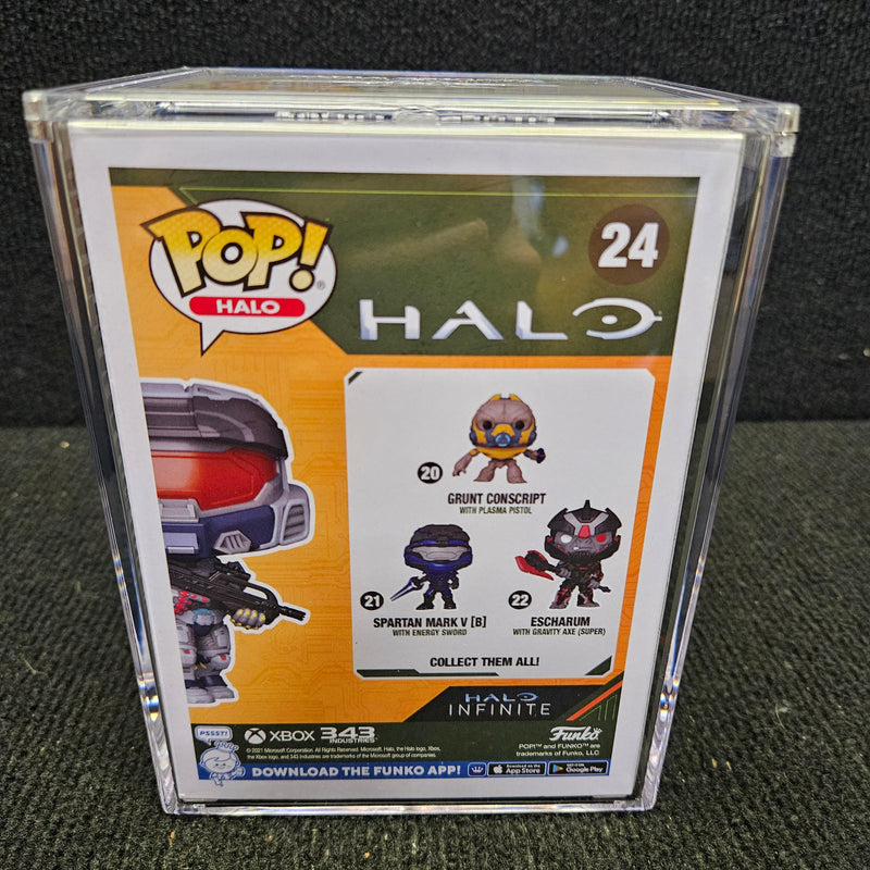 Funko Pop! Halo #24 - Spartan Mark VII W/ Battle Rifle - Smeye Limited Edition **RARE GEM**