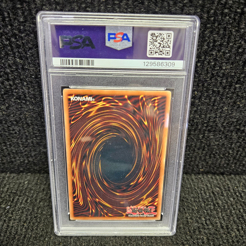 GRADED [PSA 9] 2006 YU-GI-OH! CDIP-CYBERDARK IMPACT #EN031 RAMPAGING RHYNOS CDIP-ULTIMATE RARE