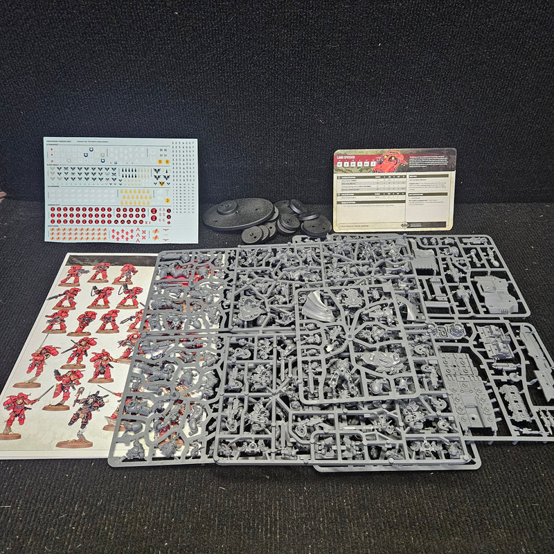 Armageddon Space Marine Army Half w/ Datacards & Transfers (40K 11th Edition) (Pre-Owned)