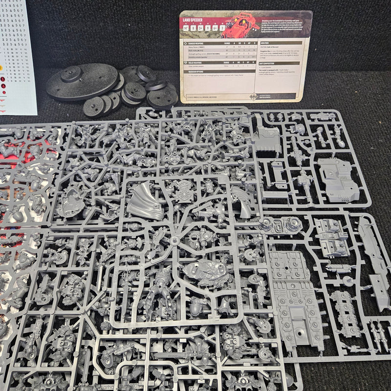 Armageddon Space Marine Army Half w/ Datacards & Transfers (40K 11th Edition) (Pre-Owned)