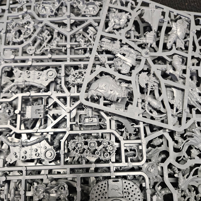 Armageddon Orks Army Half w/ Datacards & Transfers (40K 11th Edition) (Pre-Owned)