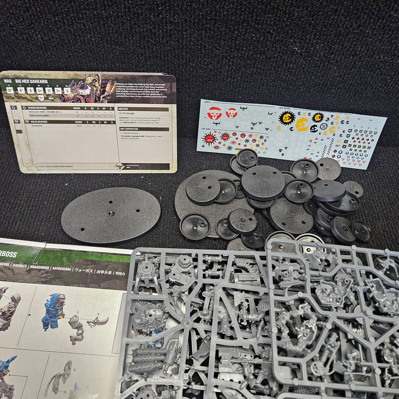 Armageddon Orks Army Half w/ Datacards & Transfers (40K 11th Edition) (Pre-Owned)