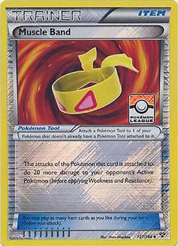 Muscle Band (121/146) (League Promo) [XY: Base Set]