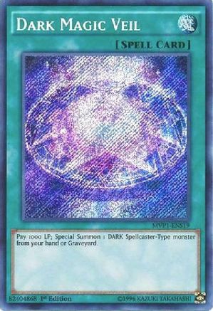Dark Magic Veil [MVP1-ENS19] Secret Rare