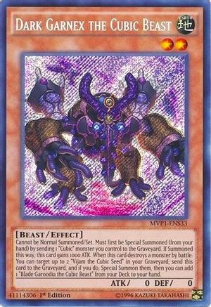 Dark Garnex the Cubic Beast [MVP1-ENS33] Secret Rare