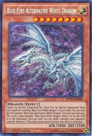 Blue-Eyes Alternative White Dragon [MVP1-ENS46] Secret Rare