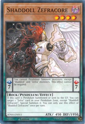 Shaddoll Zefracore [SDSH-EN011] Common