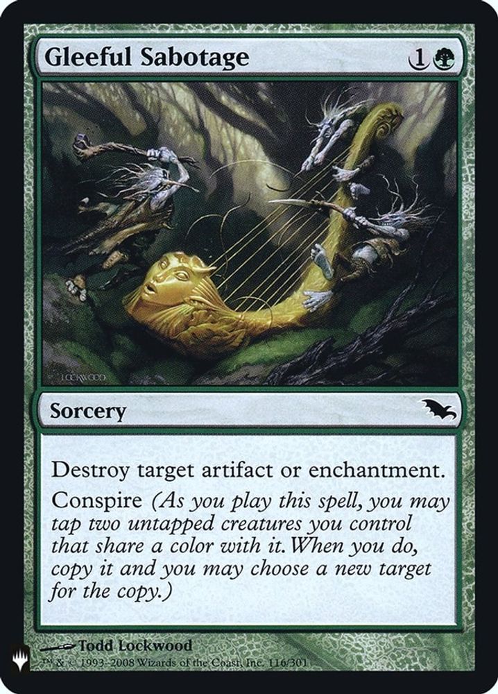 Gleeful Sabotage [Mystery Booster]