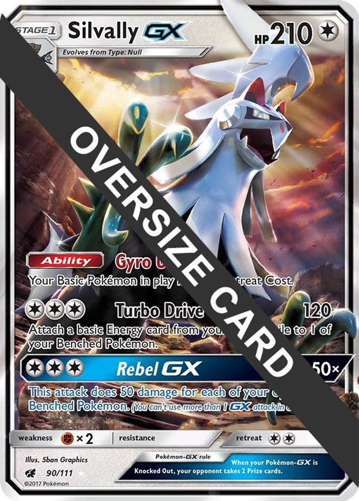 Silvally GX (90/111) (Jumbo Card) [Sun & Moon: Crimson Invasion]