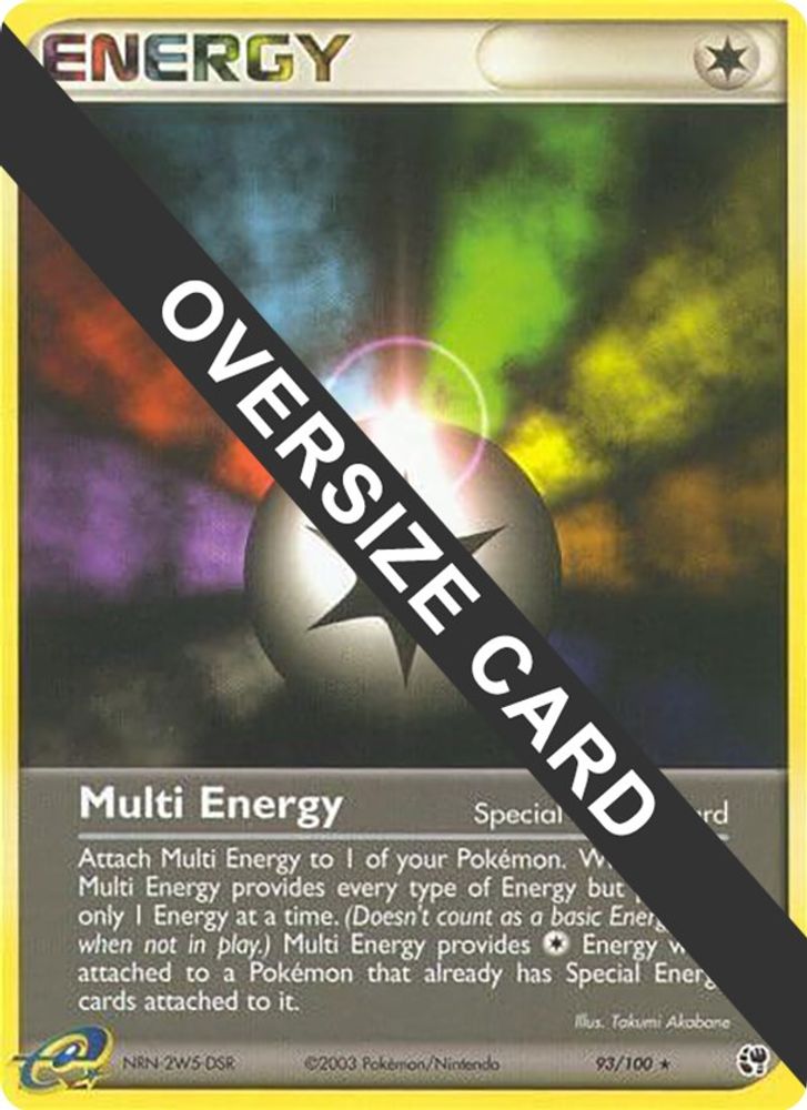 Multi Energy (93/100) (Jumbo Card) [EX: Sandstorm]