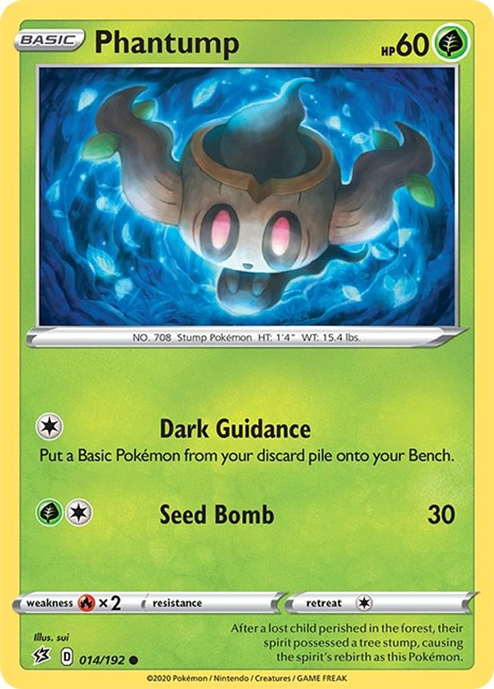 Phantump (014/192) [Sword & Shield: Rebel Clash]