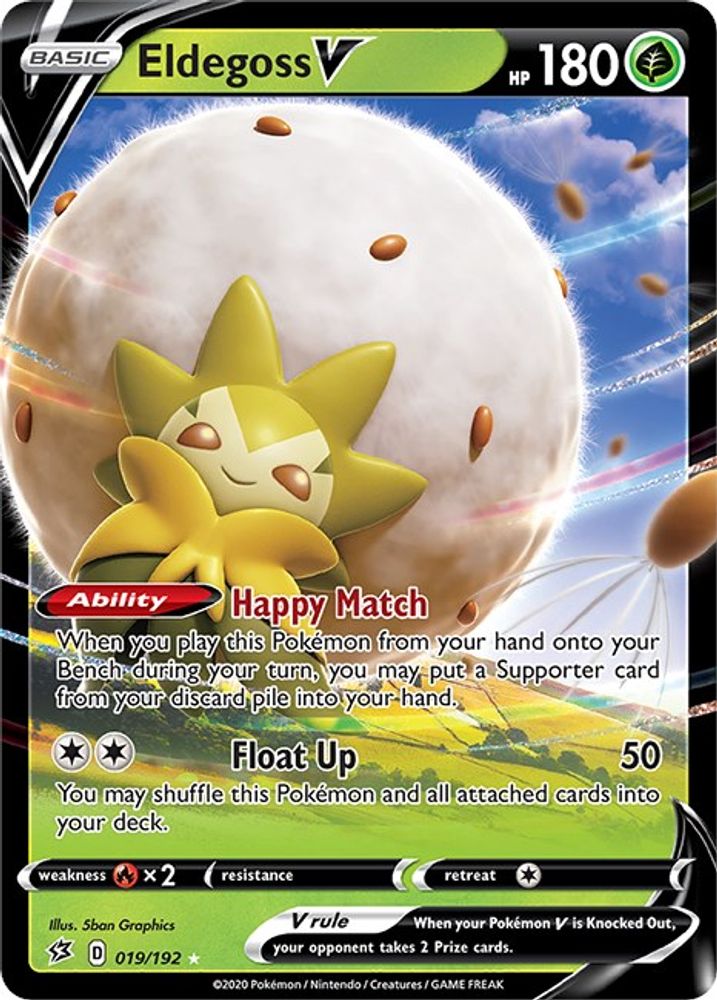 Eldegoss V (019/192) [Sword & Shield: Rebel Clash]
