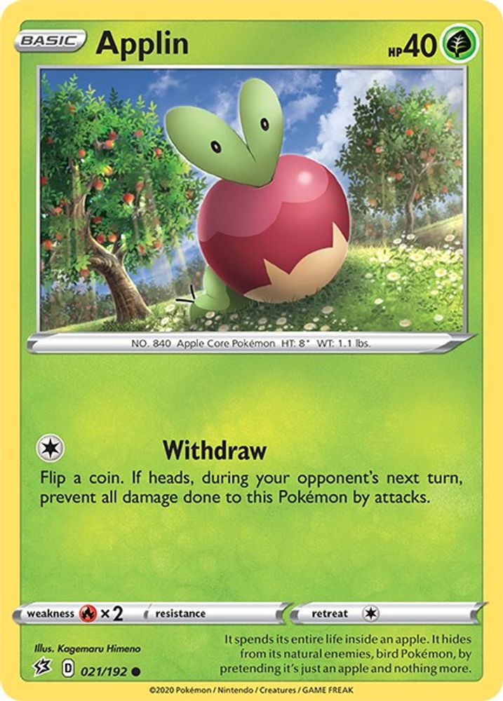 Applin (021/192) [Sword & Shield: Rebel Clash]