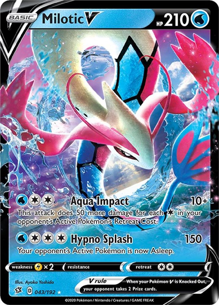 Milotic V (043/192) [Sword & Shield: Rebel Clash]