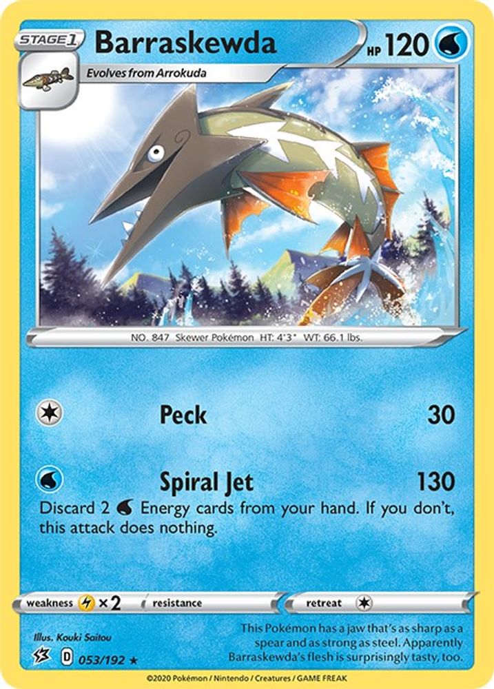 Barraskewda (053/192) [Sword & Shield: Rebel Clash]