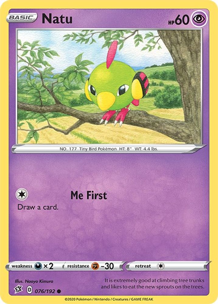 Natu (076/192) [Sword & Shield: Rebel Clash]