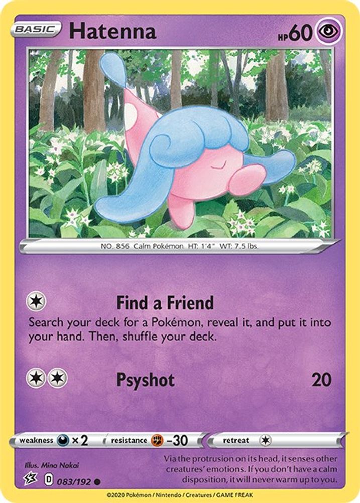 Hatenna (083/192) [Sword & Shield: Rebel Clash]