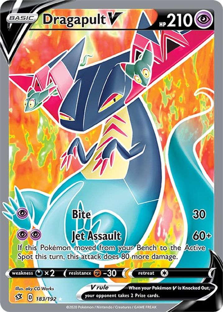 Dragapult V (183/192) [Sword & Shield: Rebel Clash]