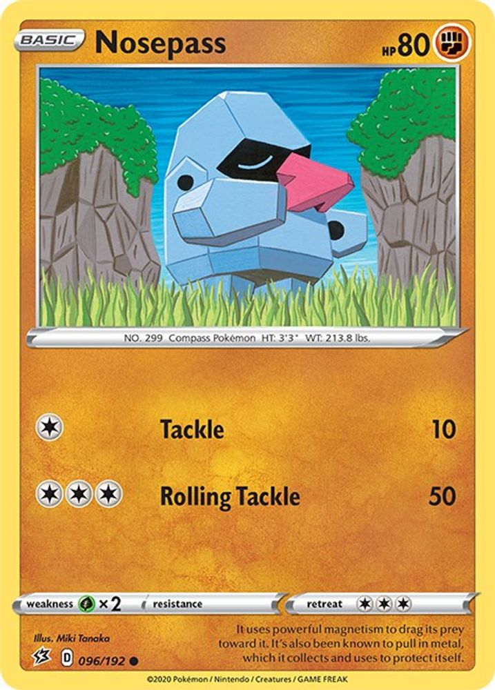 Nosepass (096/192) [Sword & Shield: Rebel Clash]
