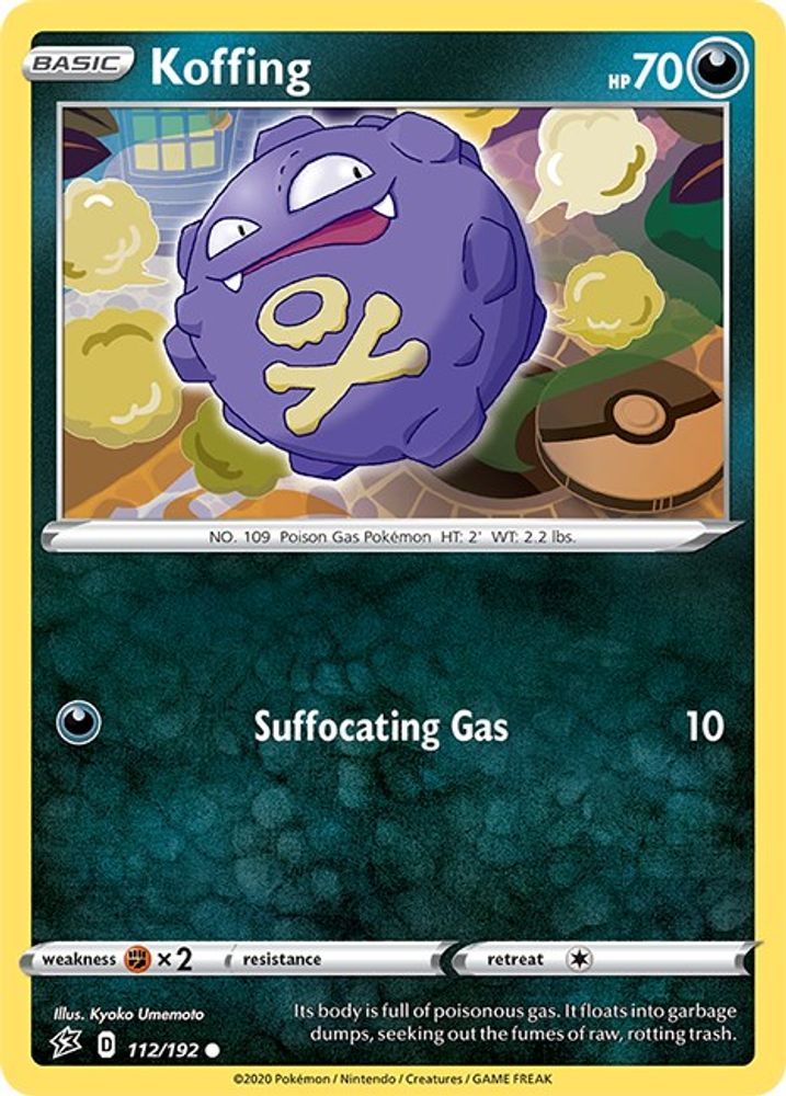 Koffing (112/192) [Sword & Shield: Rebel Clash]