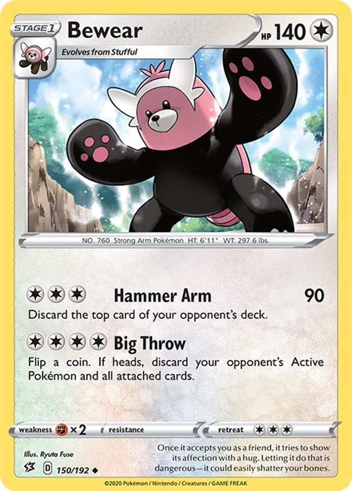 Bewear (150/192) [Sword & Shield: Rebel Clash]