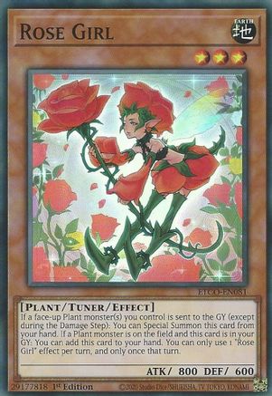 Rose Girl [ETCO-EN081] Super Rare