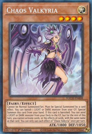 Chaos Valkyria [TOCH-EN008] Collector's Rare