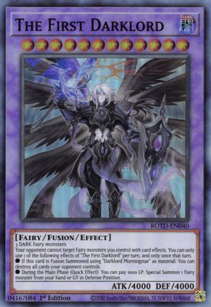 The First Darklord [ROTD-EN040] Super Rare