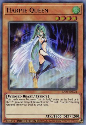 Harpie Queen [LART-EN021] Ultra Rare