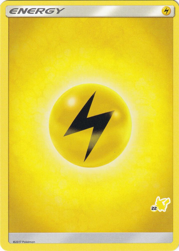 Lightning Energy (Pikachu Stamp #22) [Battle Academy 2020]