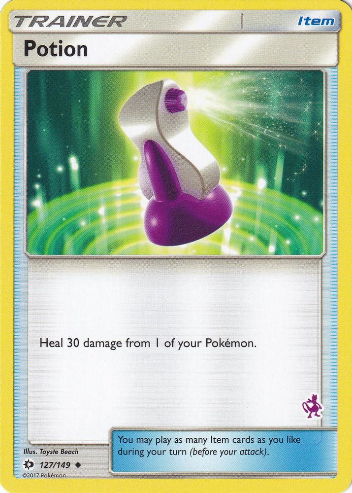 Potion (127/149) (Mewtwo Deck) [Battle Academy 2020]