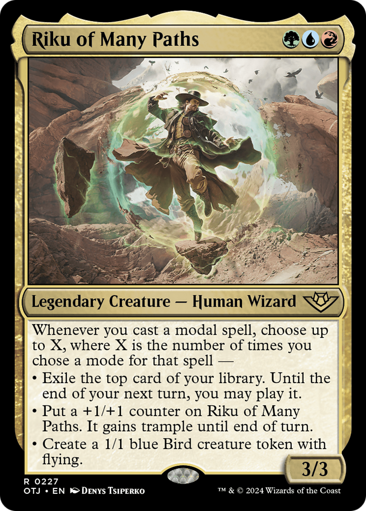 Riku of Many Paths [Outlaws of Thunder Junction]