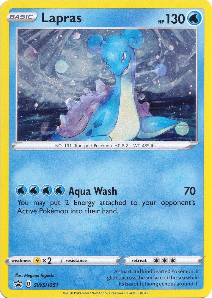 Lapras (SWSH051) [Sword & Shield: Black Star Promos]