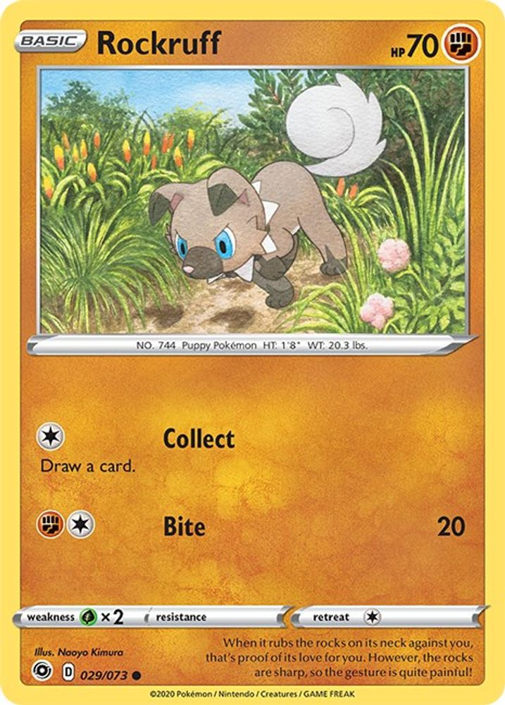 Rockruff (029/073) [Sword & Shield: Champion's Path]