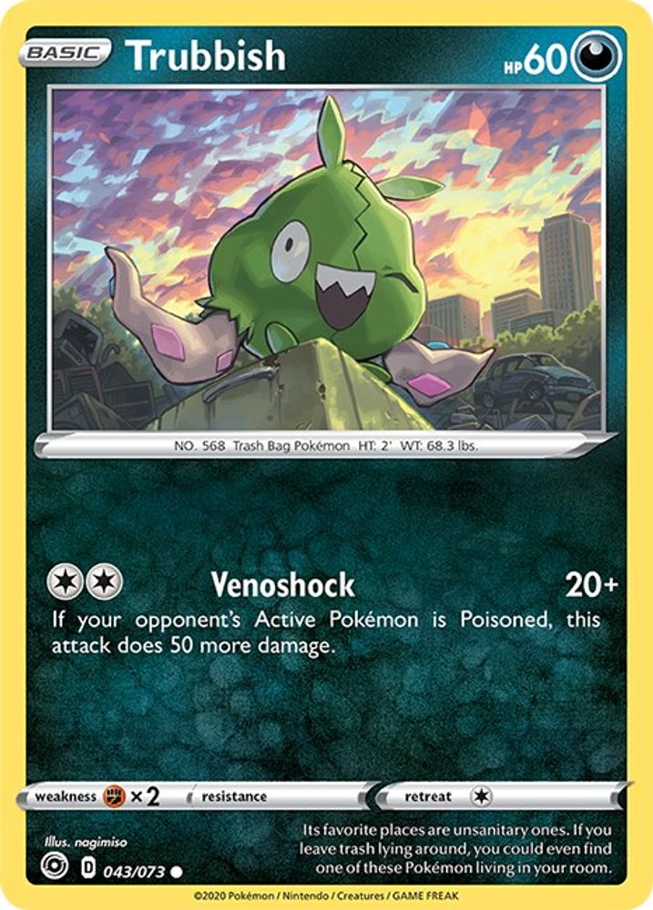 Trubbish (043/073) [Sword & Shield: Champion's Path]