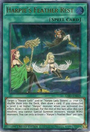 Harpie's Feather Rest [LART-EN029] Ultra Rare