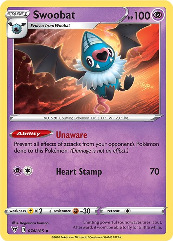 Swoobat (074/185) [Sword & Shield: Vivid Voltage]