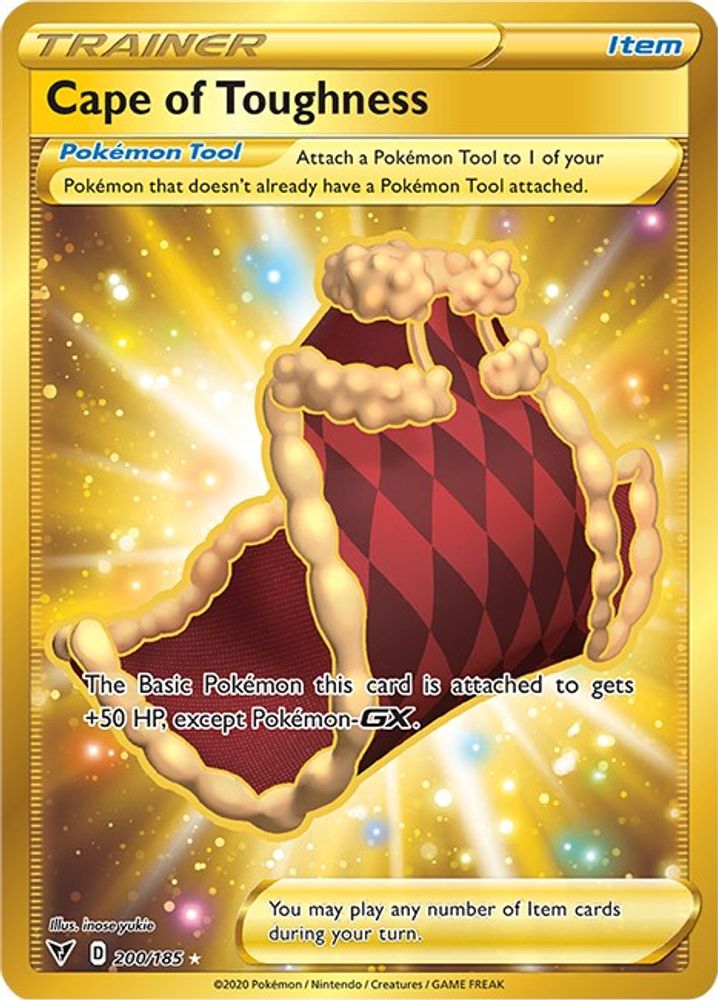 Cape of Toughness (200/185) [Sword & Shield: Vivid Voltage]