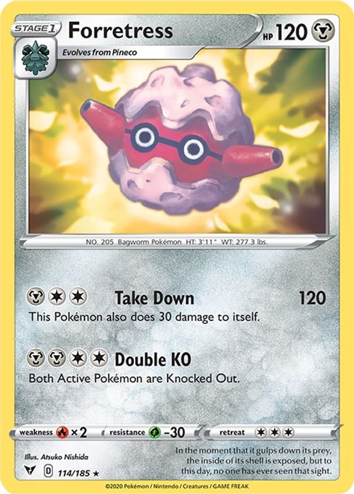 Forretress (114/185) [Sword & Shield: Vivid Voltage]