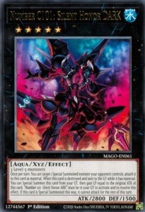 Number C101: Silent Honor DARK [MAGO-EN061] Rare