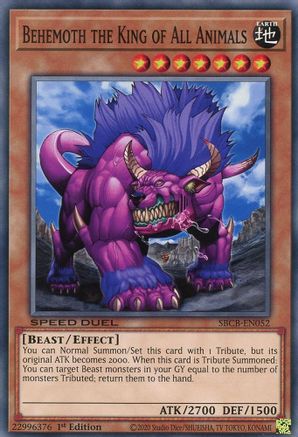 Behemoth the King of All Animals [SBCB-EN052] Common