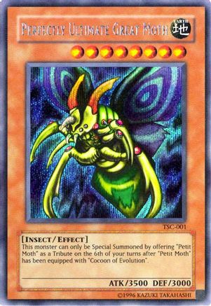 Perfectly Ultimate Great Moth (The Sacred Cards) [TSC-001] Secret Rare