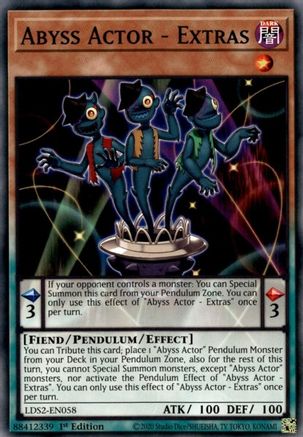 Abyss Actor - Extras [LDS2-EN058] Common