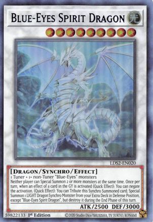 Blue-Eyes Spirit Dragon (Purple) [LDS2-EN020] Ultra Rare