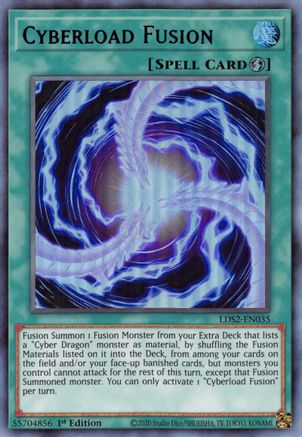 Cyberload Fusion (Purple) [LDS2-EN035] Ultra Rare