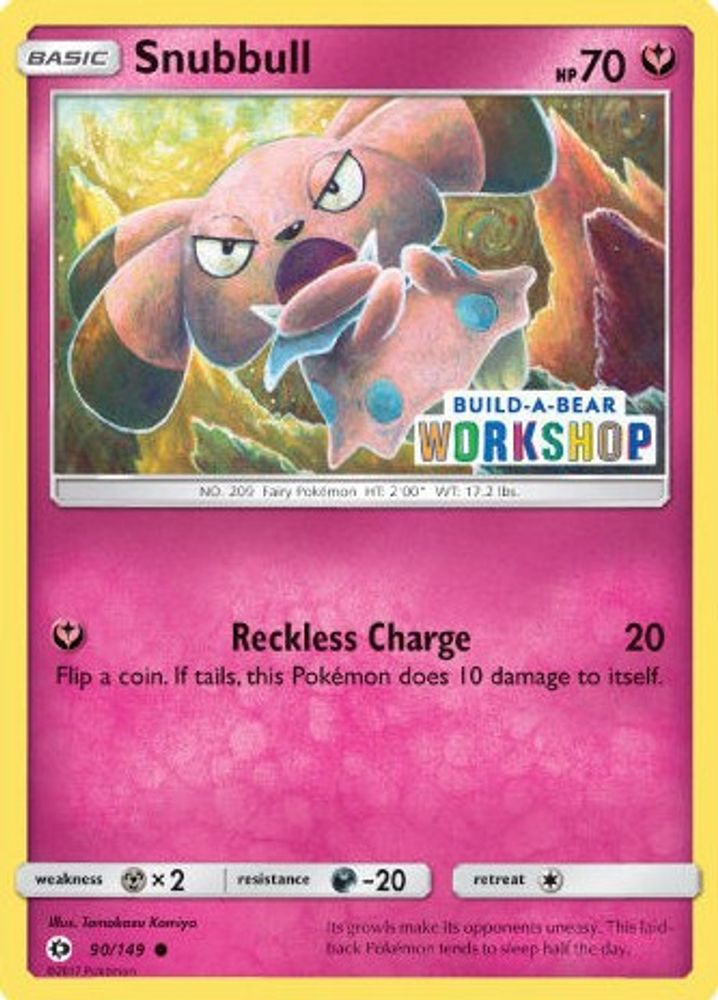 Snubbull (90/149) (Build-A-Bear Workshop Exclusive) [Sun & Moon: Base Set]
