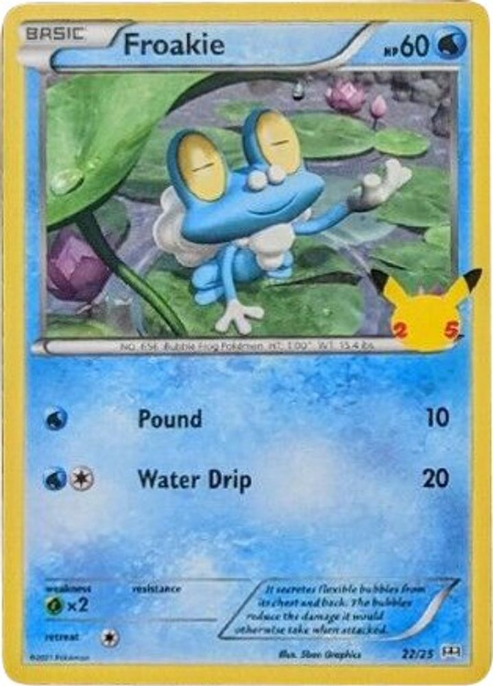 Froakie (22/25) [McDonald's 25th Anniversary]