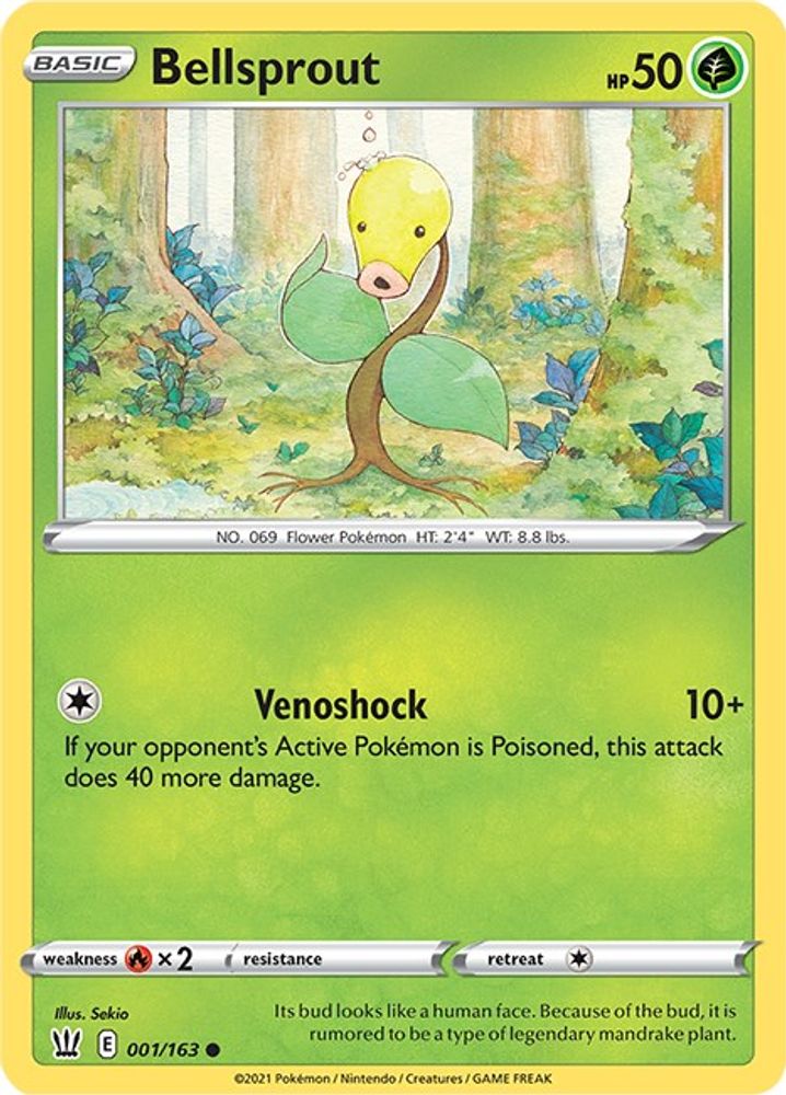 Bellsprout (001/163) [Sword & Shield: Battle Styles]